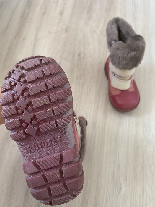 Детские сапоги натур