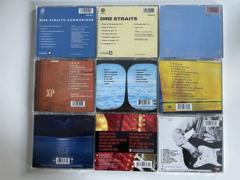 Vand cd-uri audio originale, Dire Straits, Mark Knopfler, Eric Clapton