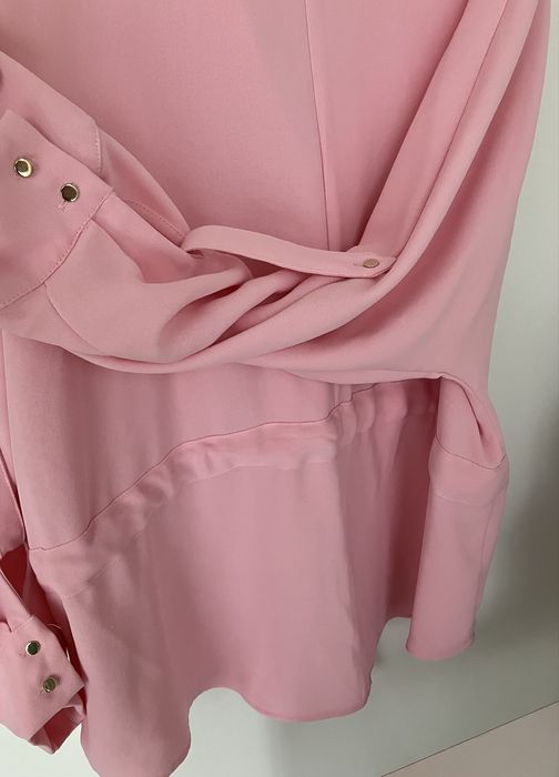 Дамска риза Zara в розов цвят