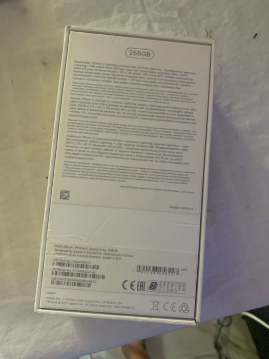 Iphone x 256 gb