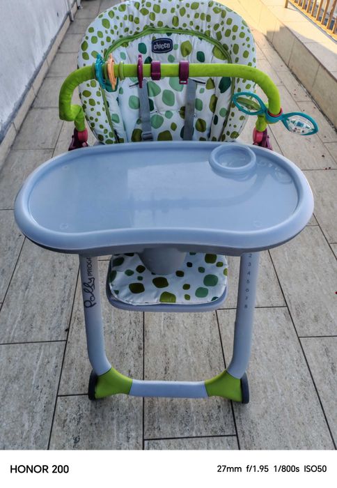Scaun de masa pentru copii Chicco Polly Progres 5 in 1,