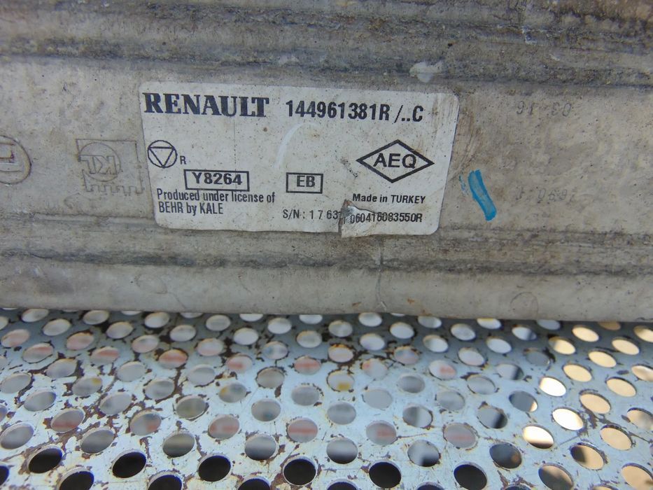 Radiator intercooler Renault clio 4 motor 1.5 Captur Logan Dokker Sandero Lodgy cod 144965154r 144961381r