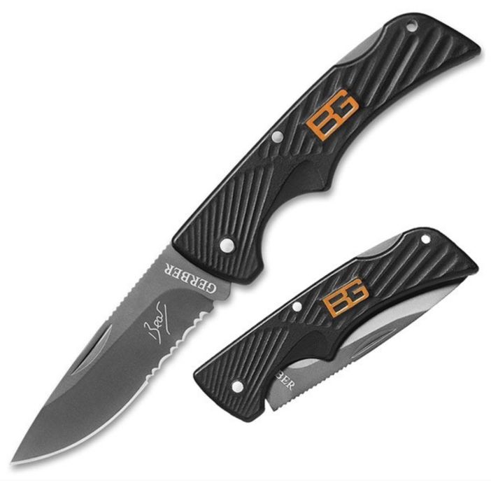 ловен нож тактически GERBER за оцеляване комбинирано острие мега здрав
