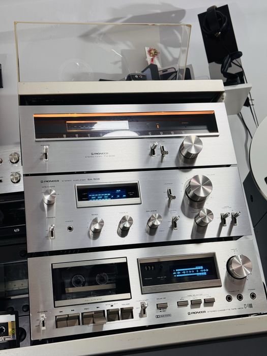 Linie PIONEER BLUE - amplificator,tuner,deck ,pick-up,Magnetofon-10/10