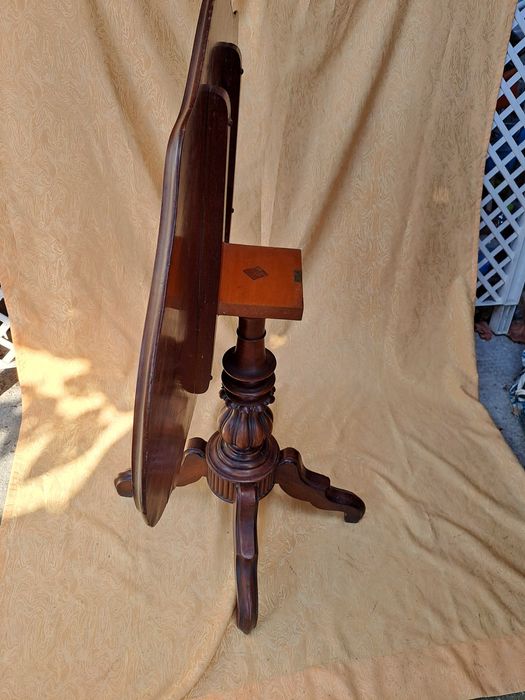 masa rabatabila lemn nuc Franta anii 1800