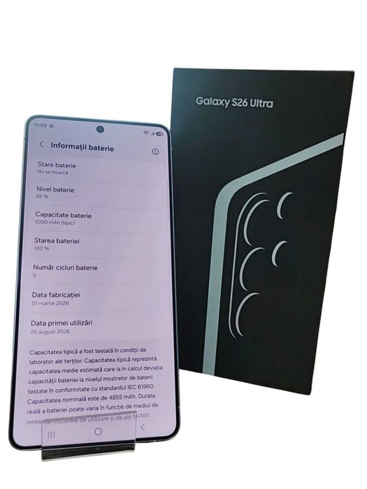 Samsung S26 Ultra 512Gb Nou / Amanet Cashbook Braila Piata Mare