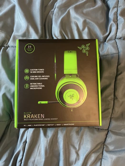 Слушалки razer kraken multiplatform green
