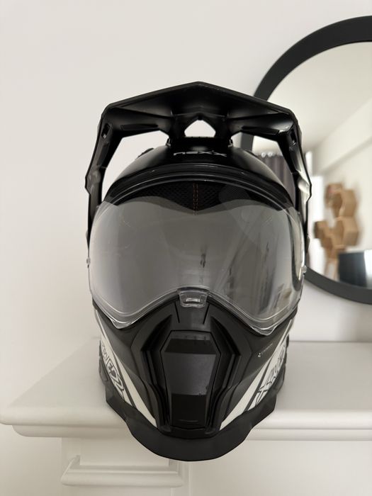 Casca moto Nexx X.wed2 carbon VAAL alb/rosu