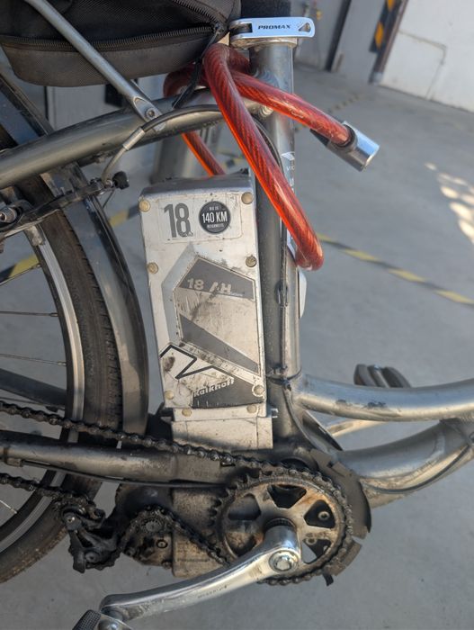 Bicicleta de semi electrica