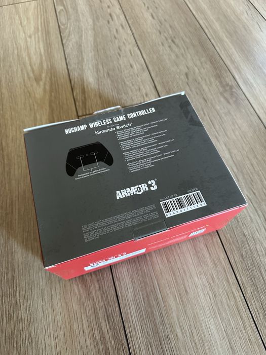 Безжичен контролер Armor3 - NuChamp, черен (Nintendo Switch)