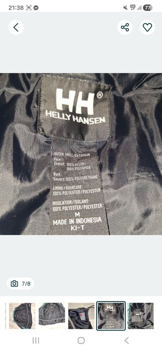 Geacă HellyHansen mărimea M