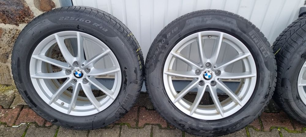 Roti iarna originale BMW X3 G01 X4 G02 18 toli Pirelli styling 618