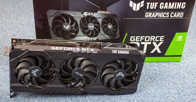 Видеокарта RTX 3080 Asus TUF GAMING