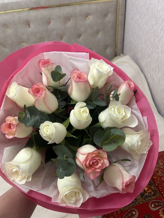 15 штук роза свежий