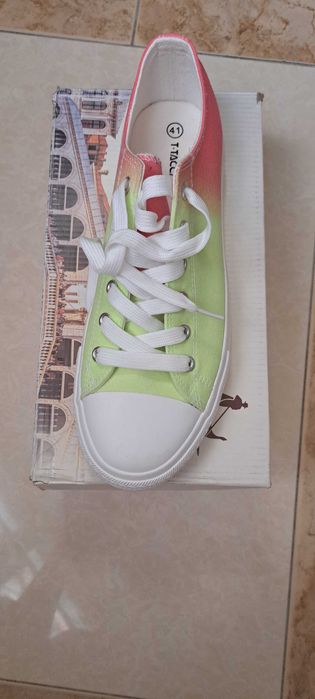 Кеды женские, разноцветные