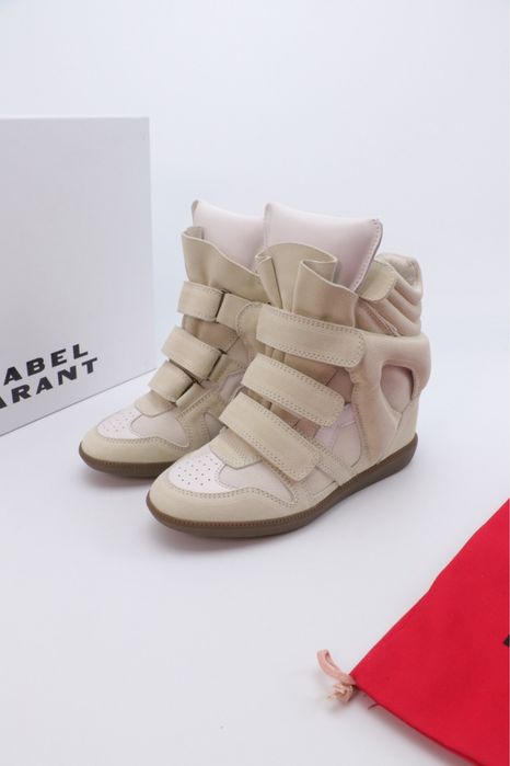 Isabel Marant Bekett-piele naturala, premium pe comanda
