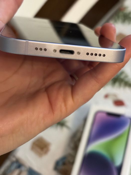 Iphone 14 128GB лилав