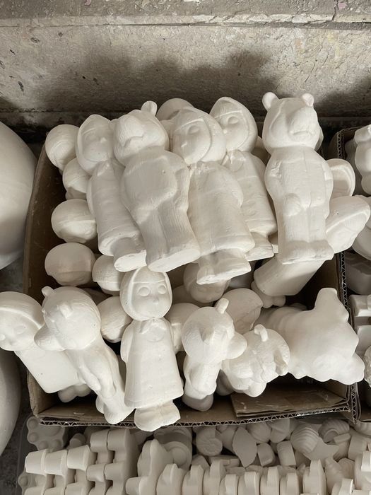 Фигурки 3D раскраска