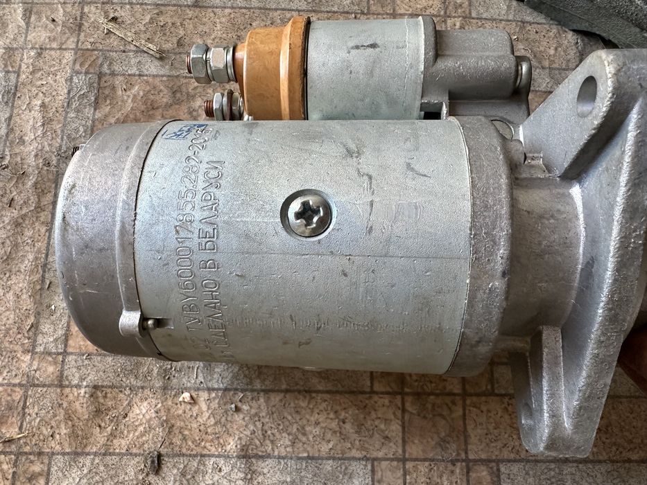 Генератор 24 вольт стартер 24 вольт на мтз