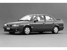 nissan primera 1992 седан p10 серый