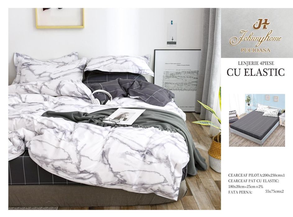 Качествени спални комплекти 4 части, 180х200 см, различни модели