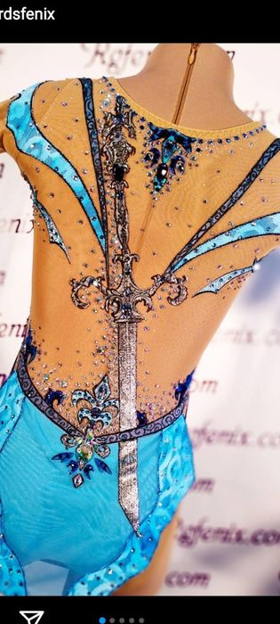Уникално трико за художествена гимнастика