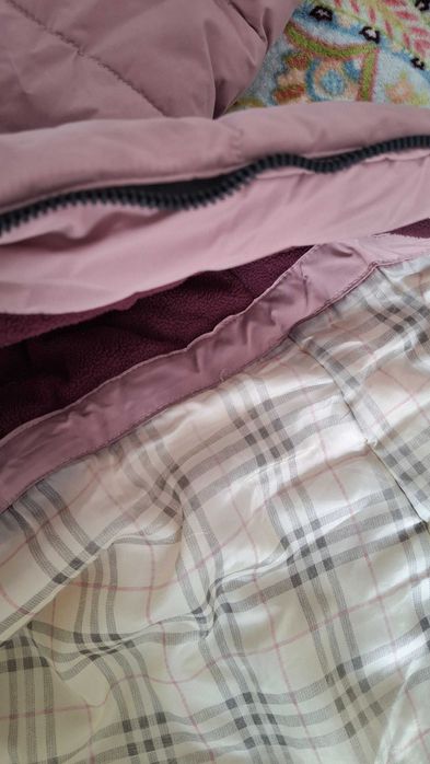 Продам пуховик девочки очень теплый б/у