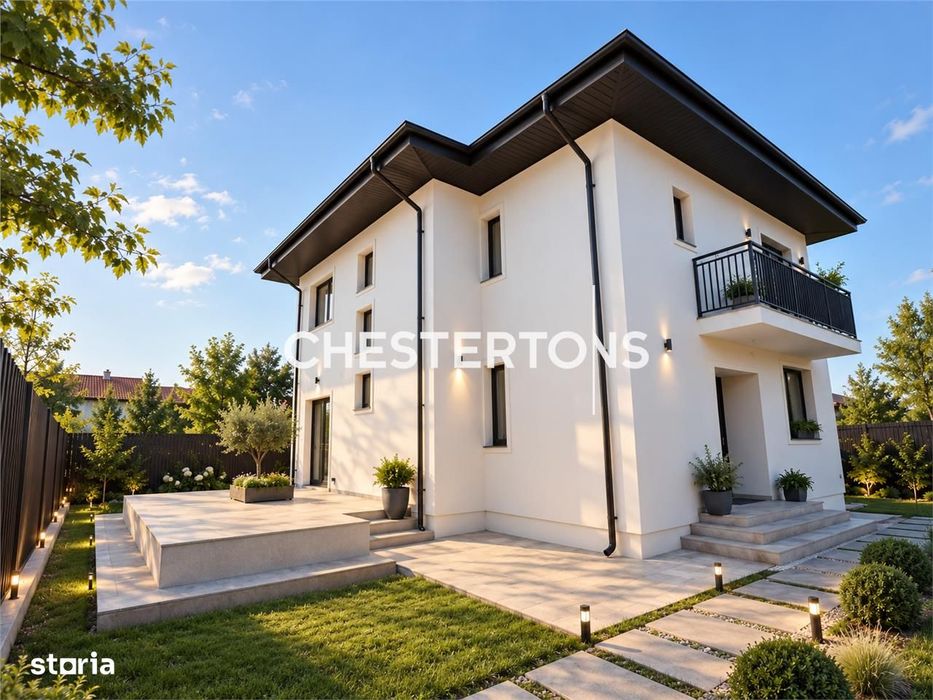 For RentVIla P+1+pod130 mp util450mp curte Buftea Calu Balan