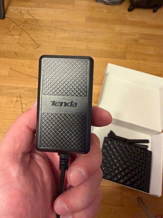 Router wireless Tenda AC15, AC 1900Mbps Dual-Band, Gigabit, 3 antene