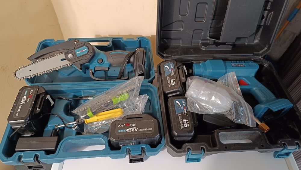 Акумулаторен верижен трион parkside