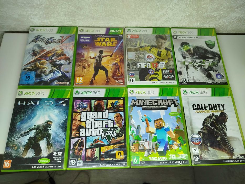 Игровые диски Лицензионные на Xbox 360