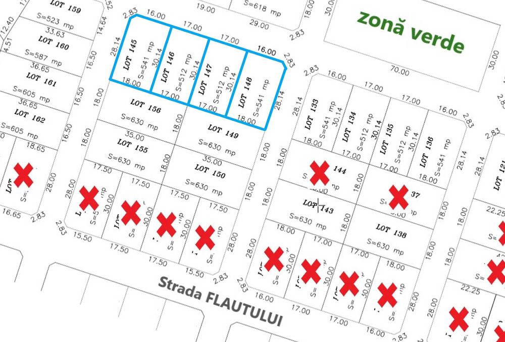Parcele in Serena 3 toate utilitatile executate, se executa si asfalt in 2027 toate incluse in pret