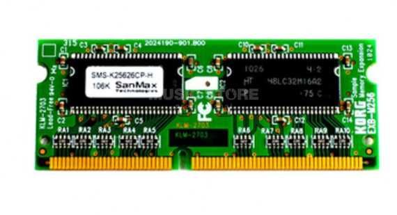 Korg RAM memory; памет за Корг