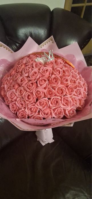 101 trandafiri de sapun cu luminite