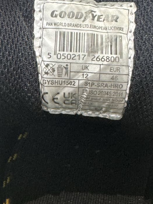 Мъжки обувки с метално бомбе GOODYEAR . Размер 46