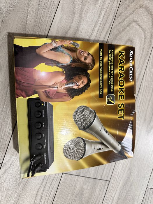 Vand set karaoke Silvercrest