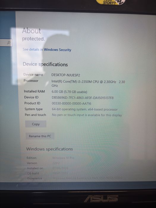 Laptop Asus K53SD