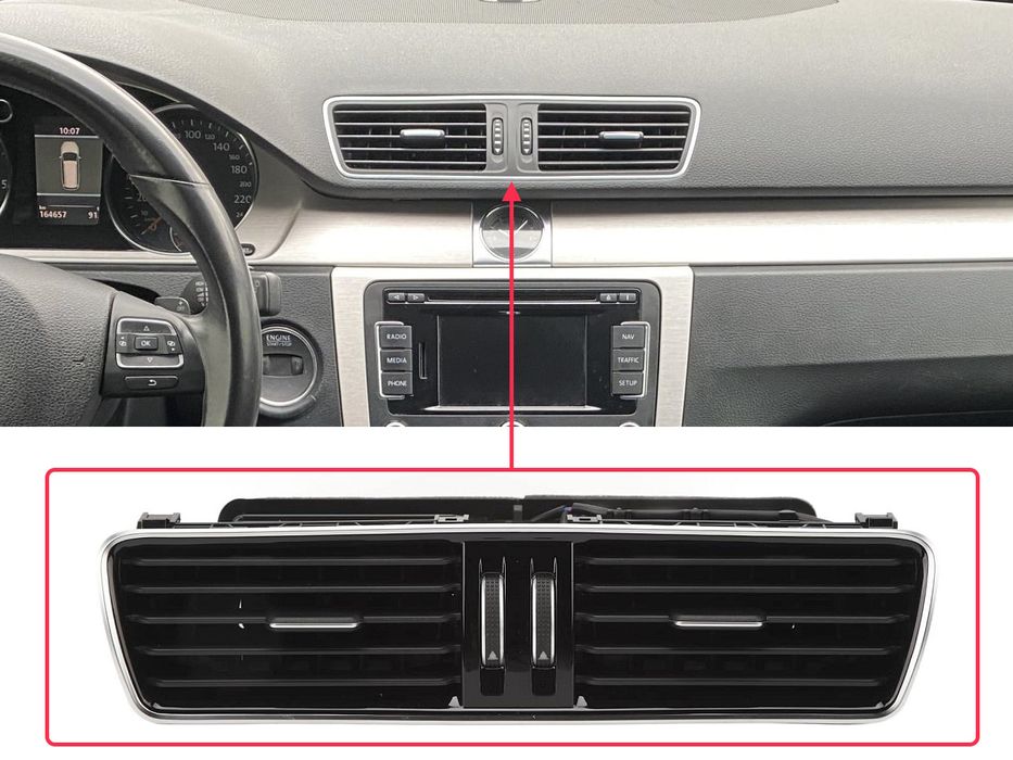 Въздуховод за VW Passat B7 (2010-2015)