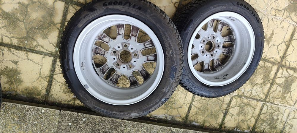 16-ки Джанти с зимни гуми 5х120 централен отвор  72.6