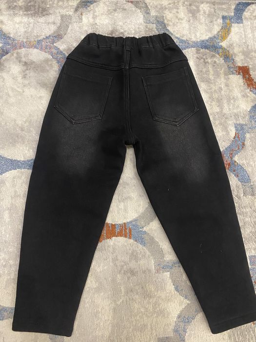 Джинсы на флисе