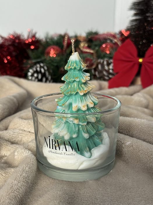 Ароматни Свещи от 100% Соев Натурален Восък! Подаръци за Гости!