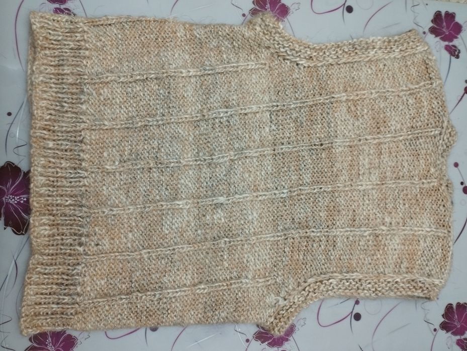 Жилетка из ангоры