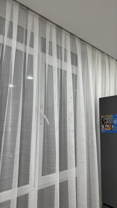 Шторы замер установка