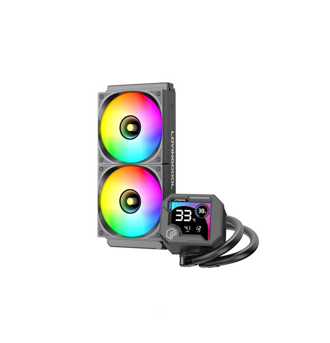 ;  Водяное охлаждения для cpu LOVINGCOOL AK-03 240 ARGB digital