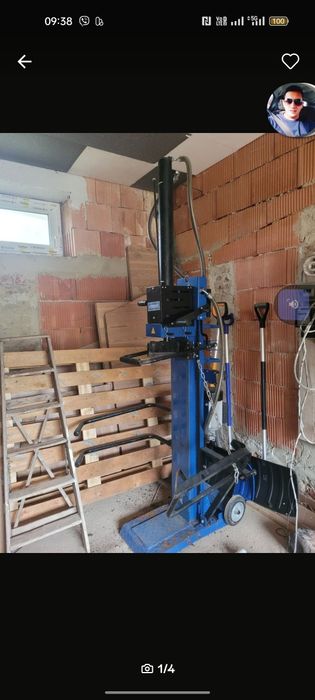 Crepător despicător lemne electric benzină tractor