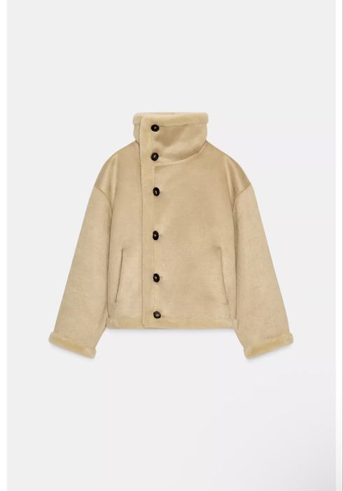 Двусторонняя Куртка-Дубленка Zara