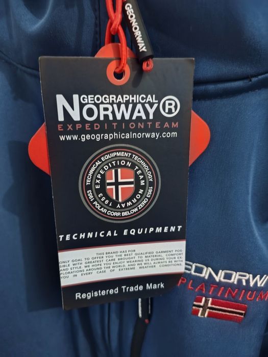 Geaca Geographical Norway Platinum Albastru