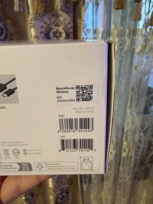 Mouse Wireless 3Dconnexion SpaceMouse Sigilat