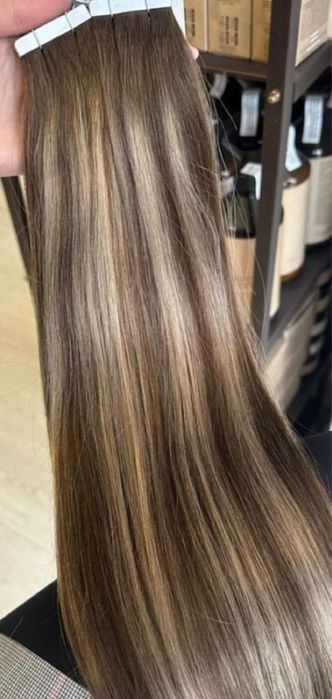 Extensii tape-on Bel Her 60 cm – 60 benzi – purtate o lună