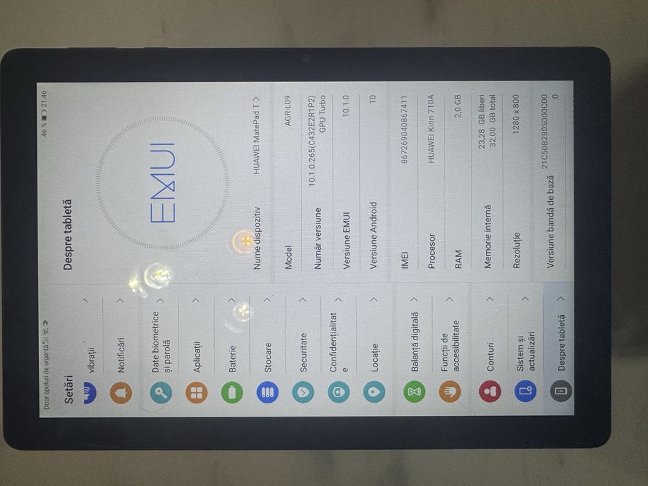 Tabletă Huawei MatePad T (AGR-L09), 32 GB, 4G